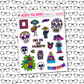 Day of the Dead Weekly Planner Kit