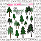 O Christmas Tree Monthly, Weekly and or Journaling Sticker Kit