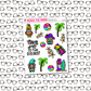 Beach Gnomes Monthly, Weekly and or Journaling Sticker Kit