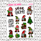 HoHo Gnome Monthly, Weekly and or Journaling Sticker Kit