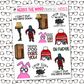Christmas Story Monthly, Weekly and or Journaling Sticker Kit