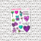 Anti-Valentine Monthly, Weekly and or Journaling Sticker Kit