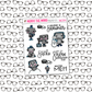 Winter Bots Monthly, Weekly and or Journaling Sticker Kit