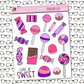 Life is Sweet Monthly, Weekly and or Journaling Sticker Kit