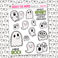 Hey Boo! Monthly, Weekly and or Journaling Sticker Kit