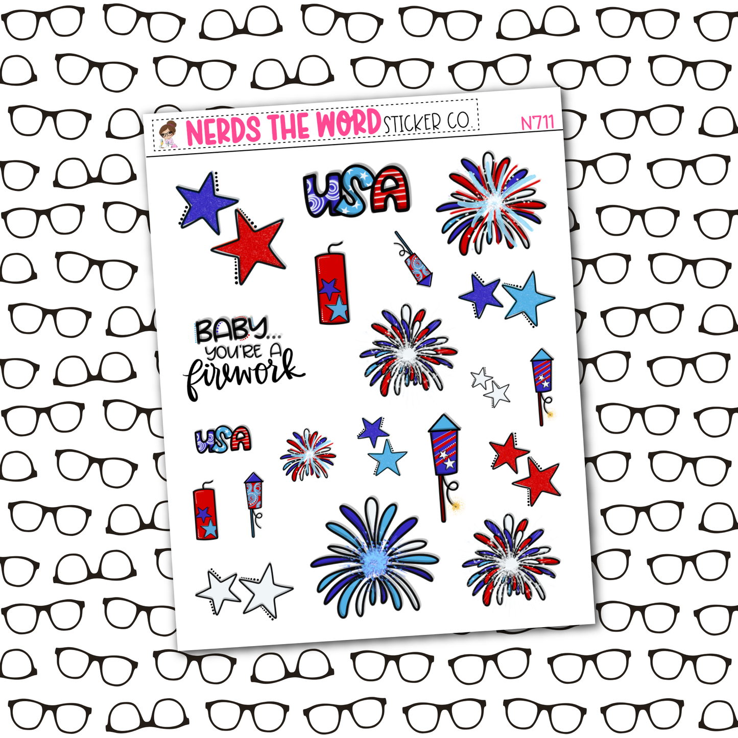 Firework Weekly Planner Kit