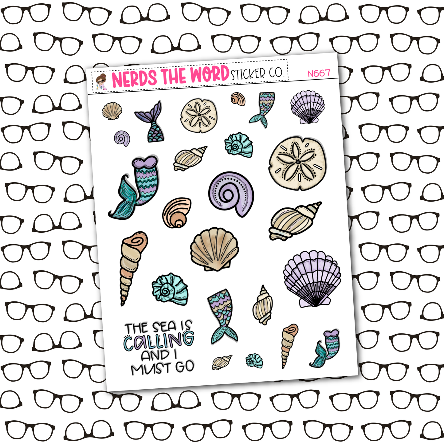 The Seas is Calling Weekly Planner Kit