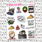 KEVIN! Monthly, Weekly and or Journaling Sticker Kit