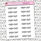 Mom Shit Sticker Sheet