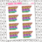 Drop Your Shoulders Sticker Sheet