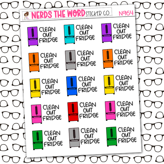 Clean Out The Fridge Sticker Sheet