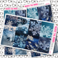 Snowflake Planner Stickers Just Boxes