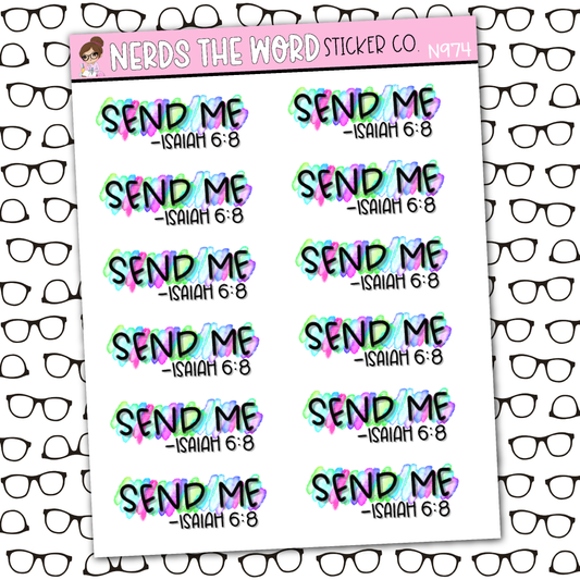 Send Me Sticker Sheet