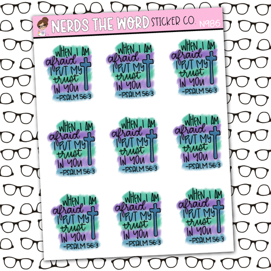 Trust In You Sticker Sheet