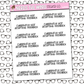 Not Accepting Feedback Sticker Sheet