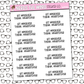 Let Whoever Think Whatever Sticker Sheet