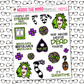 Beetlejuice Monthly, Weekly and or Journaling Sticker Kit