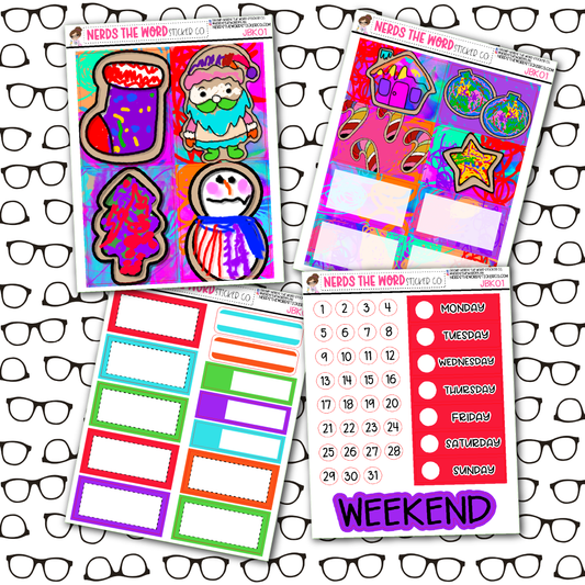 Christmas Cookies Mini Kit - Nerdette Collection