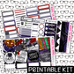 PRINTABLE - ACOTAR Monthly, Weekly and or Journaling Sticker Kit