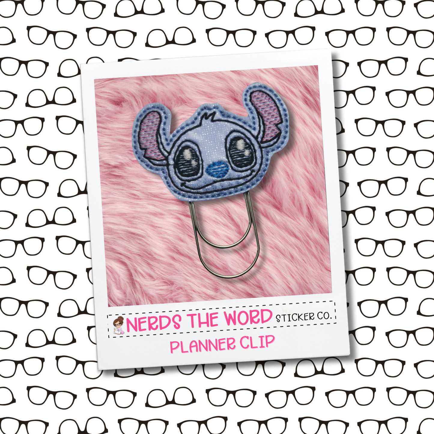 Blue Monster Planner Clip
