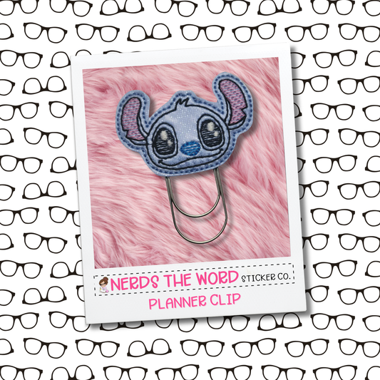 Blue Monster Planner Clip