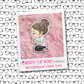 Nora Praying - Vinyl Waterproof Sticker