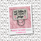 Listen Don't Judge Paper Clip