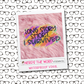 Survived - Glitter Vinyl Waterproof Sticker