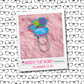 Watering Can of Flowers Planner Paper Clip