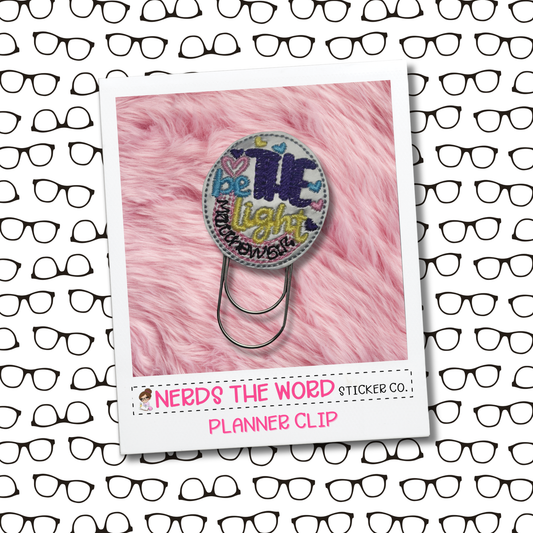 Be The Light Paper Clip