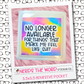 Adhesive Pocket - You Choose