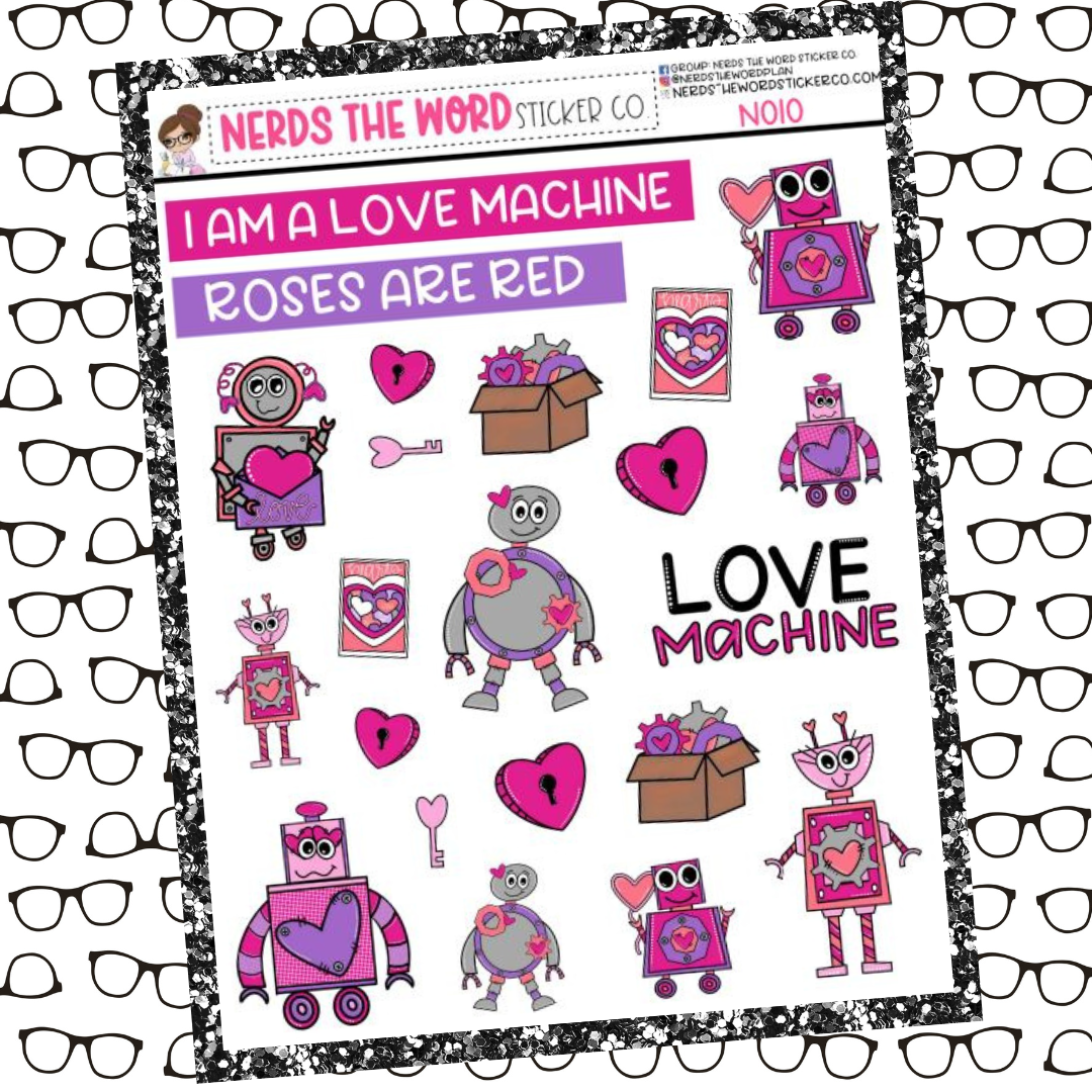 Love Machine Weekly Planner Kit