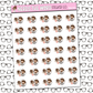Bill & Nora Karaoke Sticker Sheet