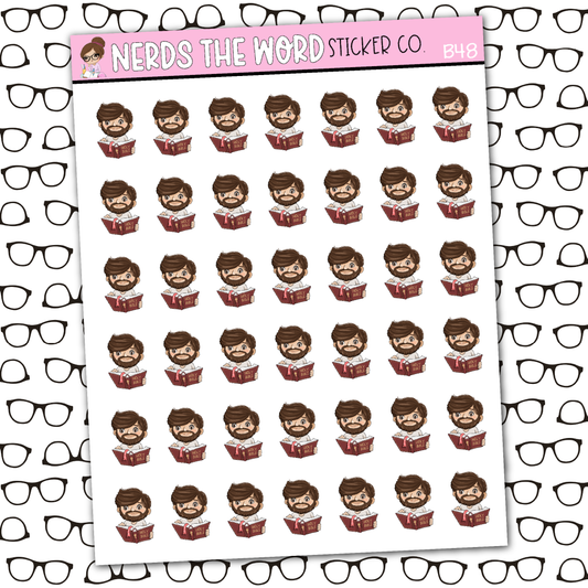 Bill Bible Study Sticker Sheet