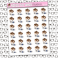 Bill & Nora Praying Sticker Sheet