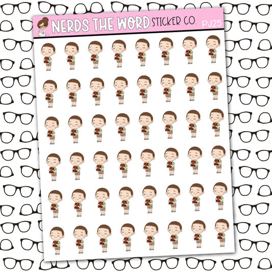 PJ Sunday School Sticker Sheet