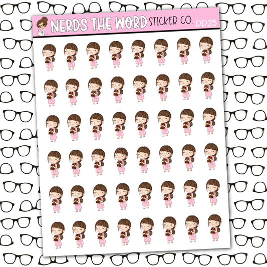 DeeDee Sunday School Sticker Sheet
