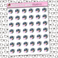 Nora Bad Dreams Sticker Sheet