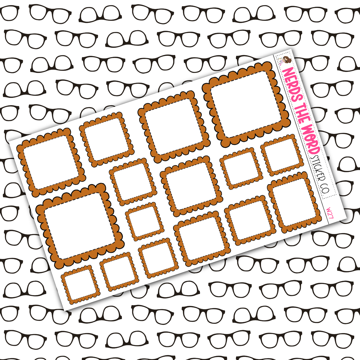 Bumpy Box Functional Planner Stickers