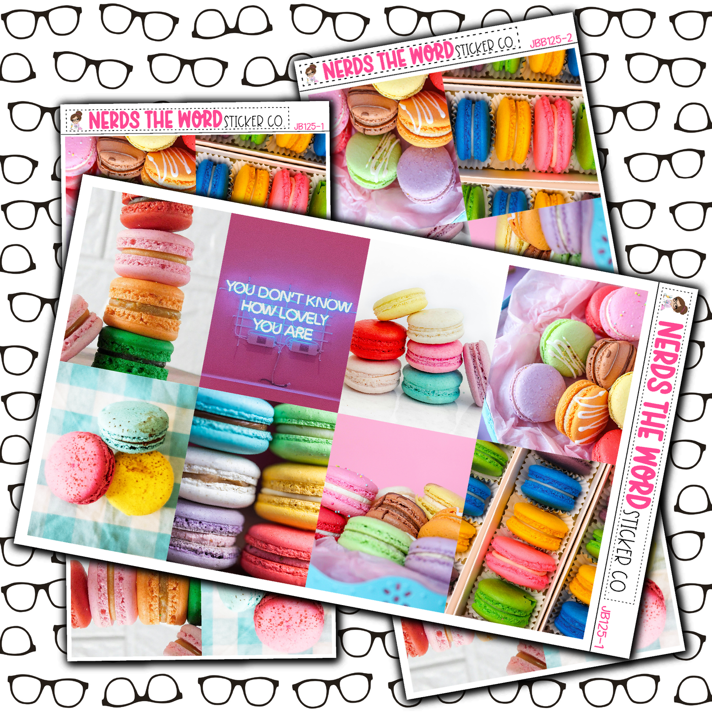 Macaron Just Boxes with Kit Option