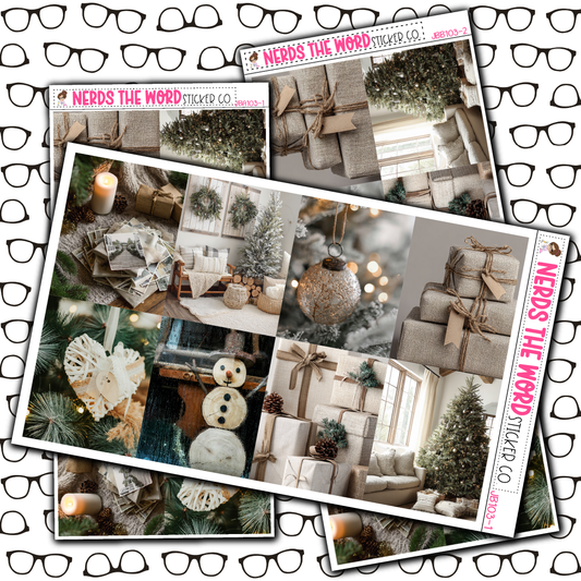 Woodland Christmas Just Boxes with Kit Option