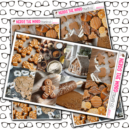 Gingerbread Just Boxes with Kit Option