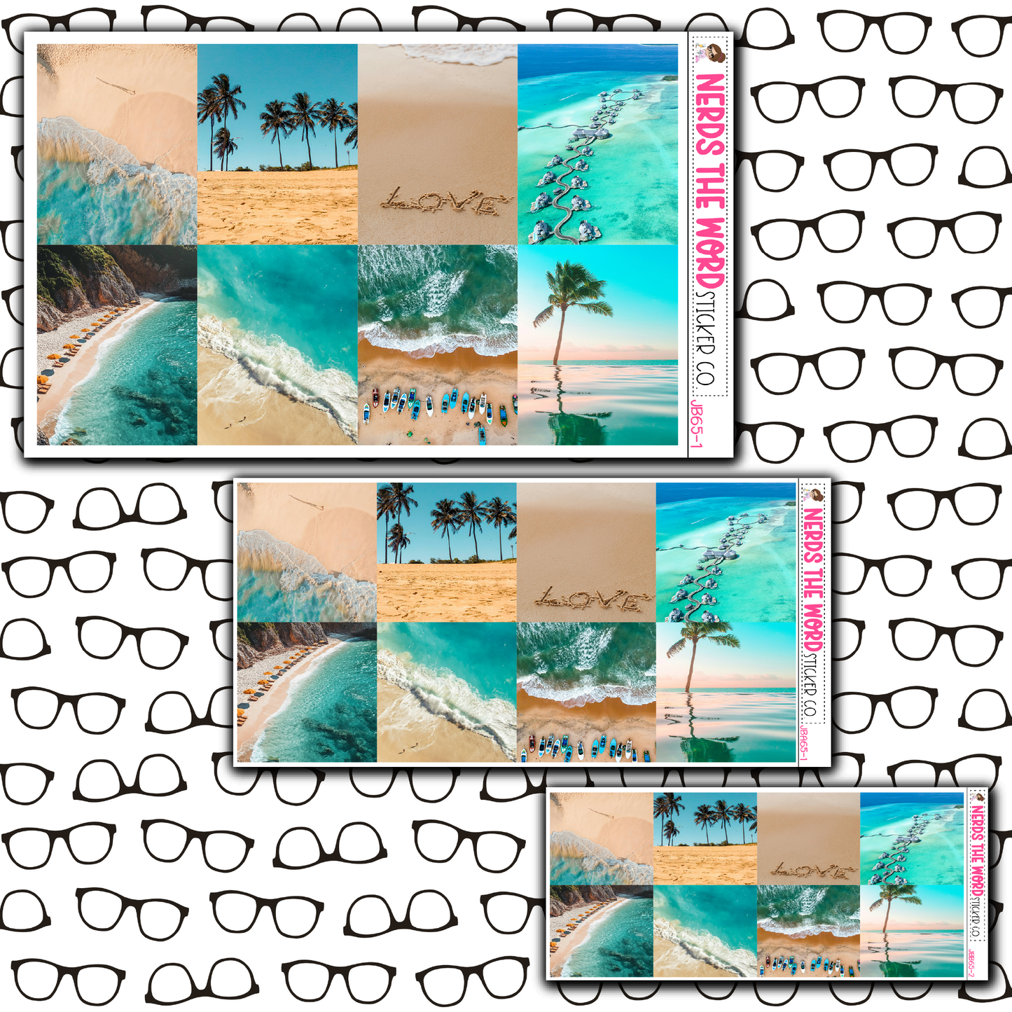Beach Love Just Boxes with Kit Option