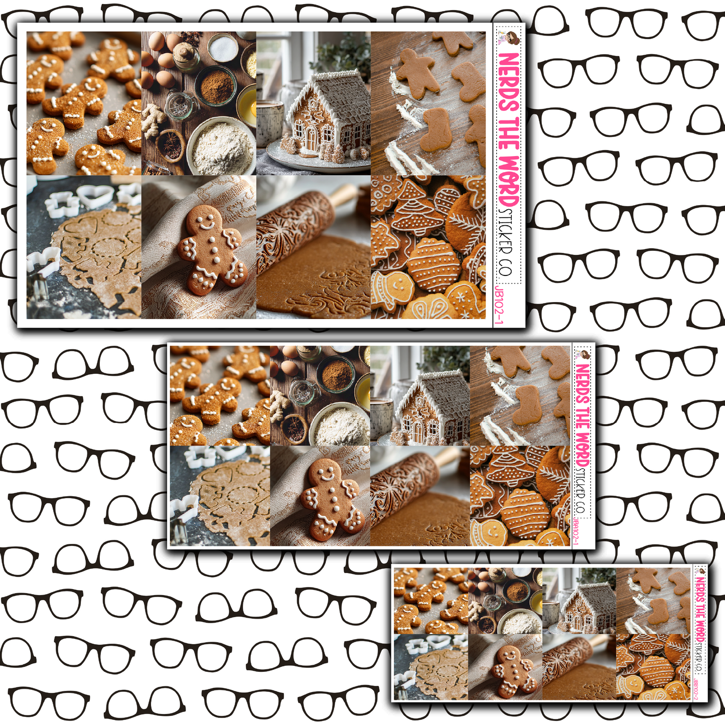 Gingerbread Just Boxes with Kit Option