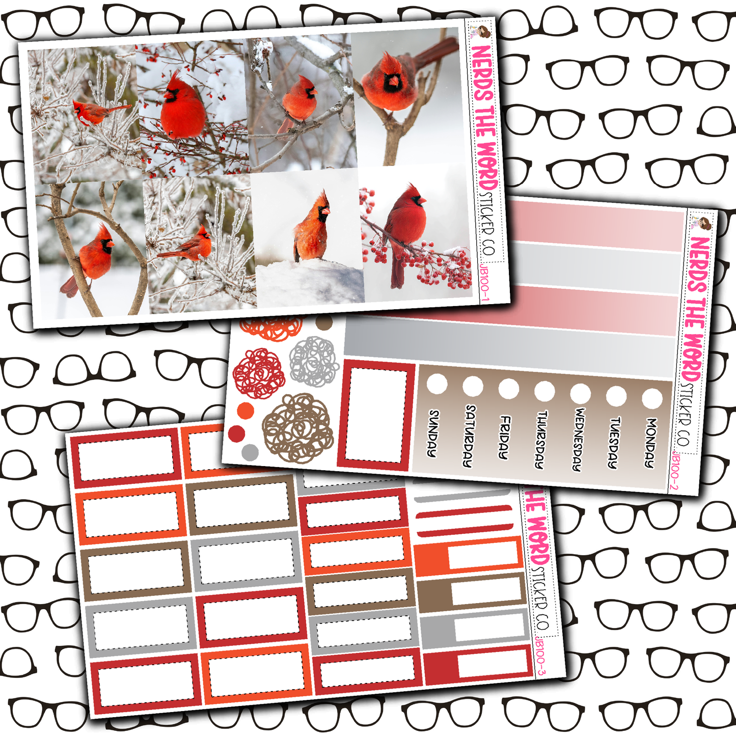 Cardinal Just Boxes with Kit Option