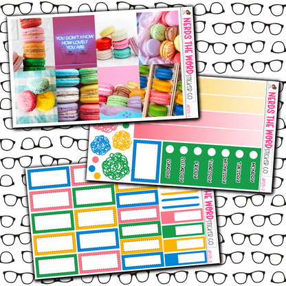 Macaron Just Boxes with Kit Option