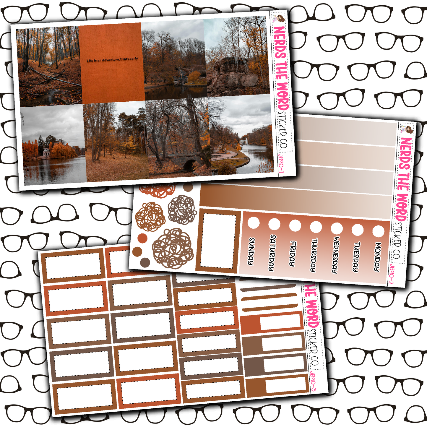 Autumn Just Boxes with Kit Option