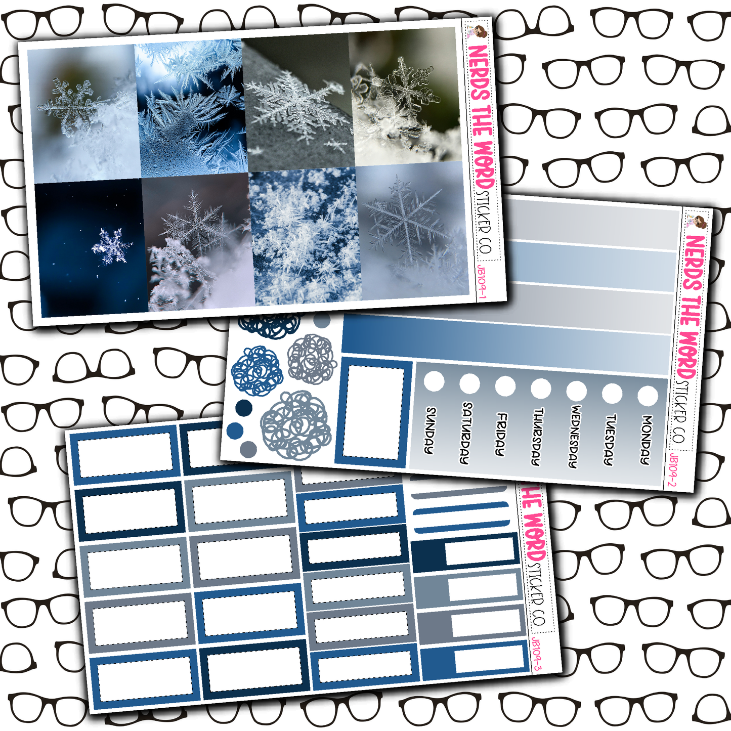 Snowflake Just Boxes with Kit Option