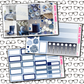 Blue Floral Just Boxes with Kit Option
