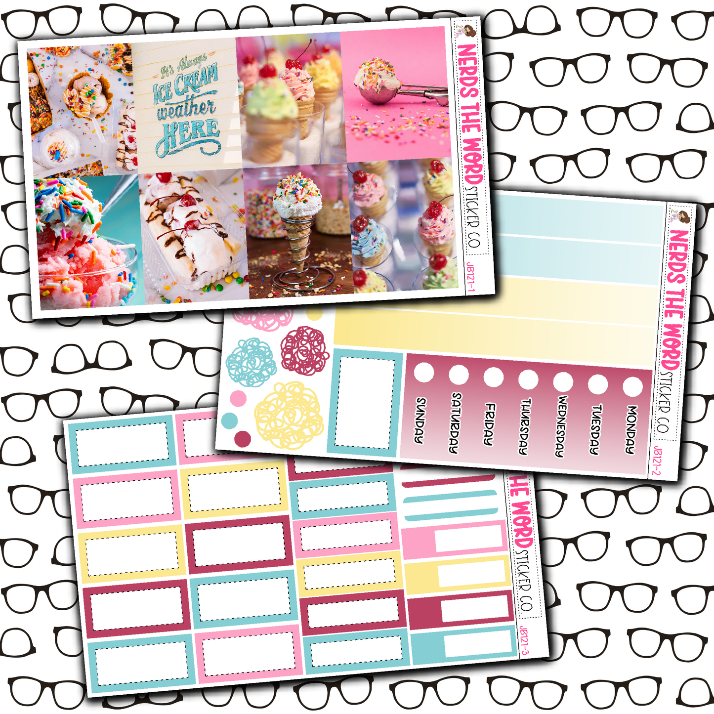 Ice Cream Just Boxes with Kit Option